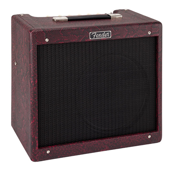 FENDER Limited Edition Blues Junior IV Red Snakeskin Texas Heat Elektro Gitar Amfisi