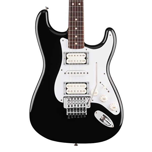 Fender Limited Edition 50th Anniversary Dave Murray Stratocaster Gülağacı Klavye Siyah Elektro Gitar