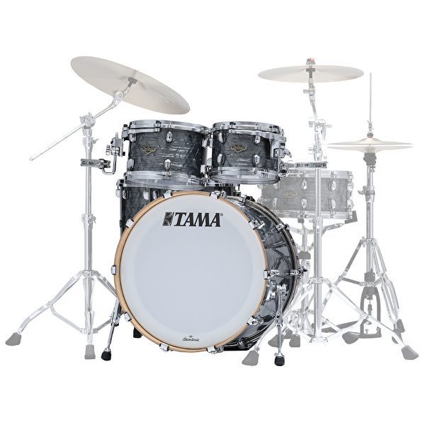 TAMA WBR52RZS-CCO - Starclassic Walnut/Birch Charcoal Onyx 5 Parça (22B/10T/12T/14F/16F) Akustik Davul Seti