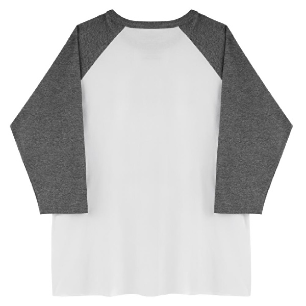 FENDER® Raglan Long Sleeve Beyaz ve Antrasit T-Shirt