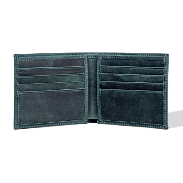 FENDER® Deri Zeytin Yeşili Cüzdan