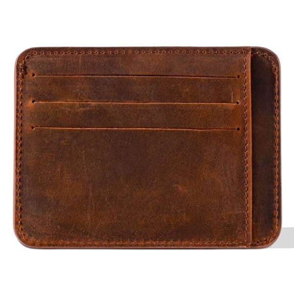 FENDER® Deri Kahverengi Kartlık