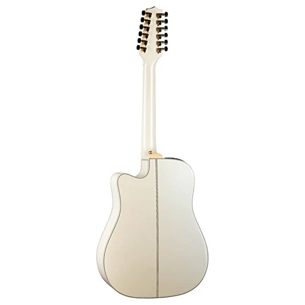TAKAMINE GB-GD37CE-12 PW Pearl White 12 Telli Elektro Akustik Gitar (Gigbag Dahil)