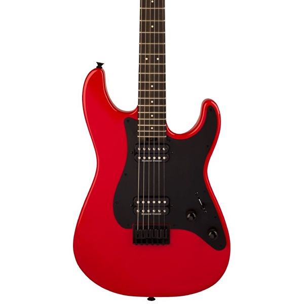 CHARVEL Pro-Mod Plus So-Cal Style 1 HH HT Sabit Köprü Abanoz Klavye Ferrari Red w/Bag Elektro Gitar