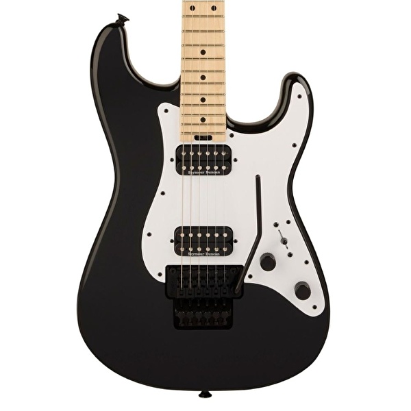 CHARVEL Pro-Mod So-Cal Style 1 HH FR Akçaağaç Klavye Gloss Black Elektro Gitar