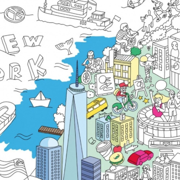 OMY Boyama Posteri - New York City