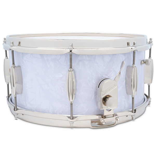 SLINGERLAND Radio King Artist White Marine Pearl Wrap 14