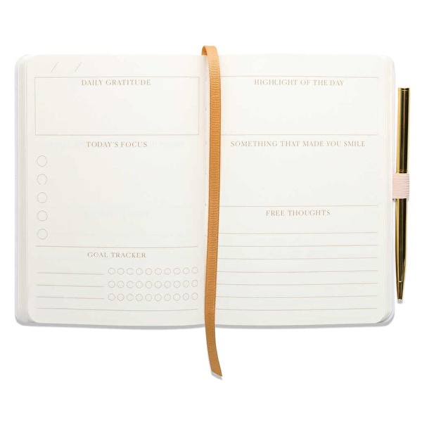 DESIGNWORKS INK Kalemli Not Defteri Turuncu - Pause