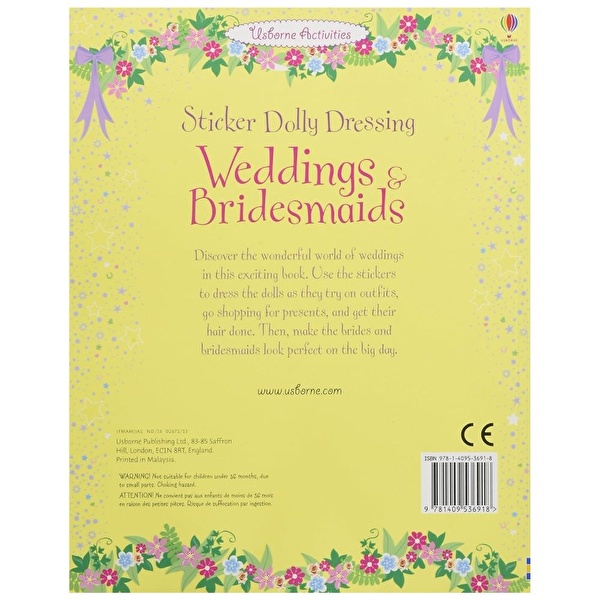 Sticker Dolly Dressing Weddings & Bridesmaids