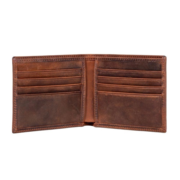 FENDER® Deri Kahverengi Cüzdan