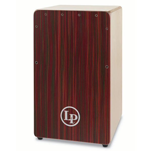 LATIN PERCUSSION LP1491RB Red Blur Woodshop Cajon