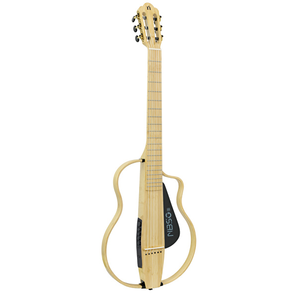 Natasha NBSG-S Silent Smart Bamboo Elektro Klasik Gitar
