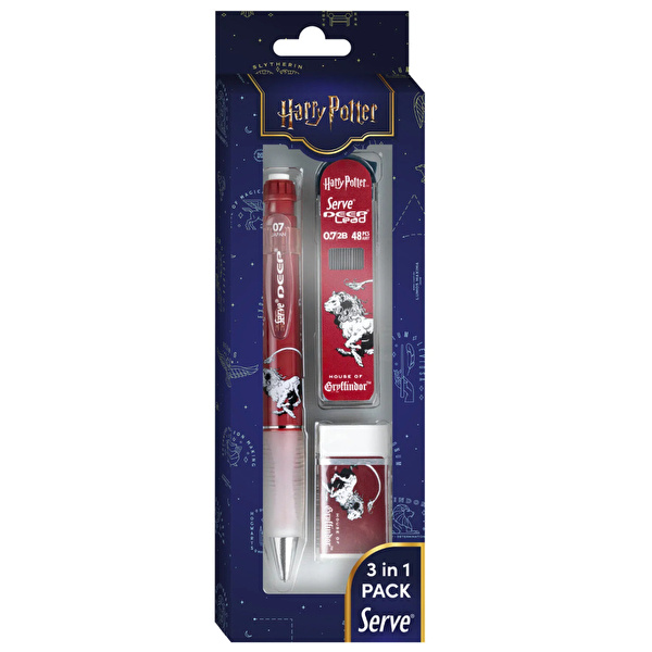 SERVE Harry Potter  Gryffindor Uçlu Kalem Seti