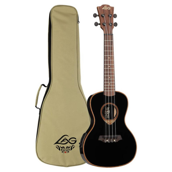 Lag TKU118CE Tiki Uku Concert Elektro Ukulele (Gigbag Dahil)