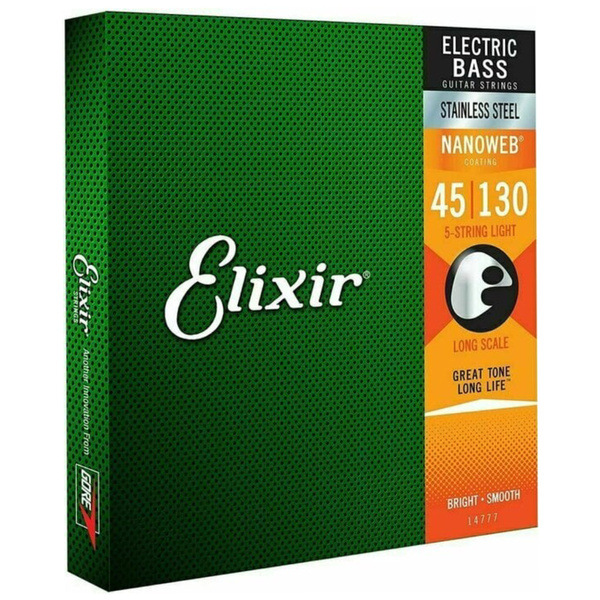 Elixir 14777 045-130 5 Telli Bas Gitar Teli