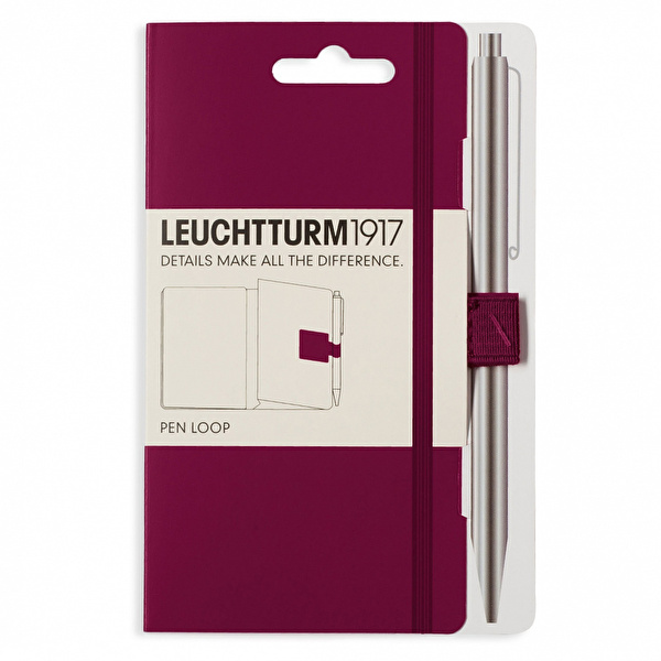 LEUCHTTURM Pen Loop, Kalem Tutacağı, Liman Kırmızısı
