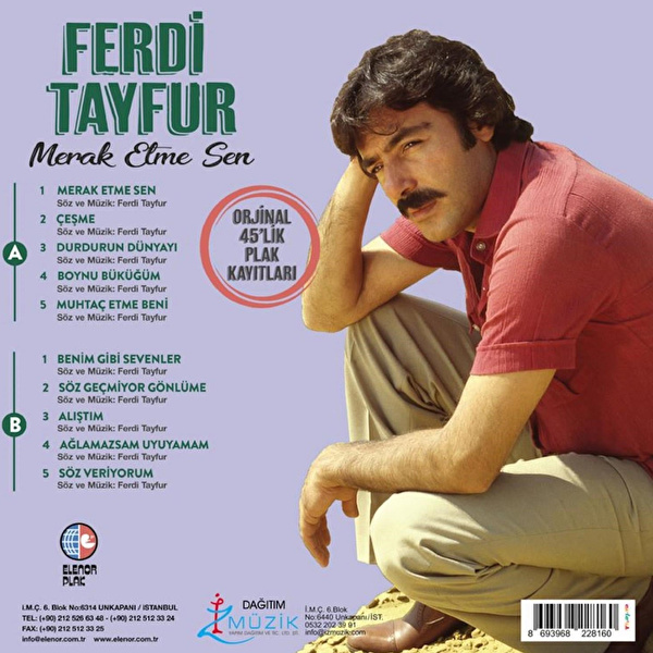 Ferdi Tayfur - Merak Etme Sen (Renkli Plak)