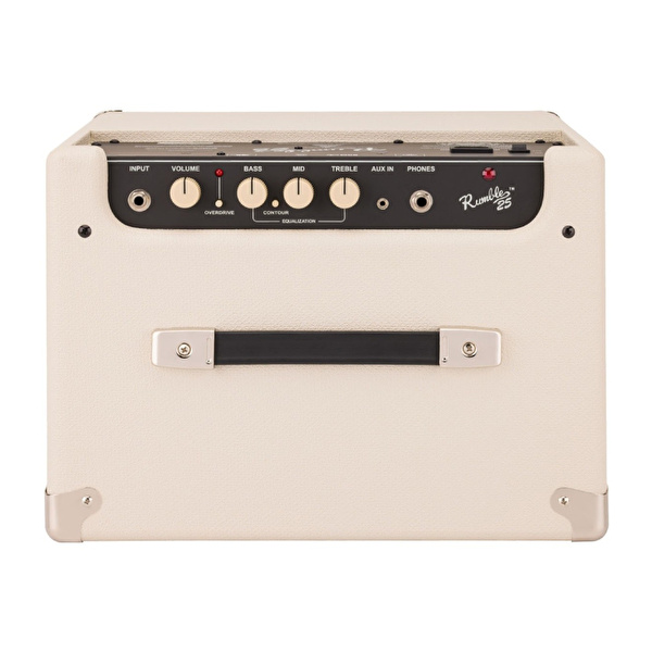 Fender Limited Edition Rumble 25 V3 Ivory Bas Gitar Amfisi UK