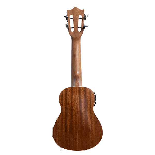 Puka KYTH-21EQ Ladin Kapak Kesik Kasa Dahili Tunerli Soprano Elektro Ukulele
