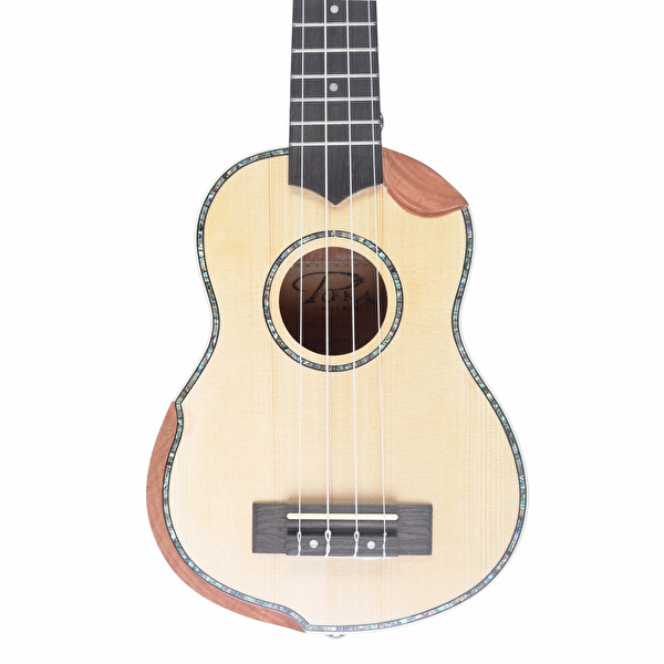 Puka KYTH-21  Ladin Kapak Kesik Kasa Soprano Ukulele