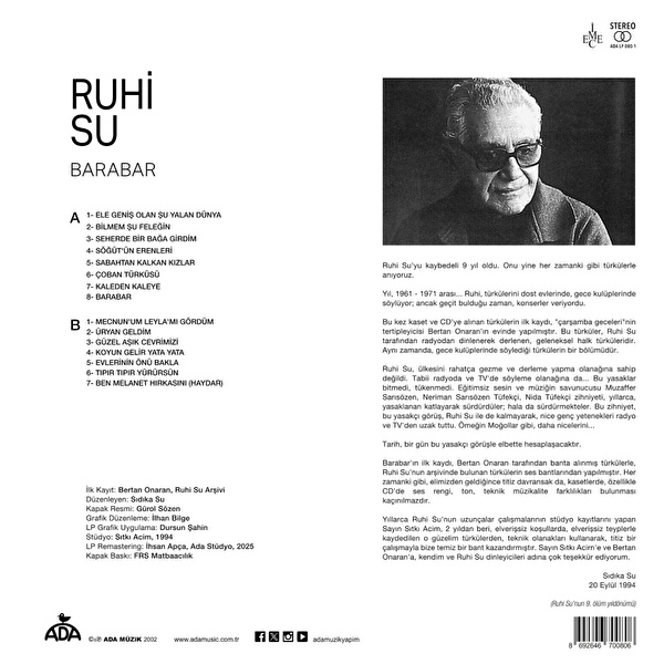 Ruhi Su - Barabar