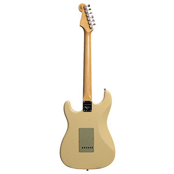 Fender Custom Shop 1965 Stratocaster Journeyman Relic Closet Classic Hardware   9,5 - 12 Aged Vintage White Elektro Gitar