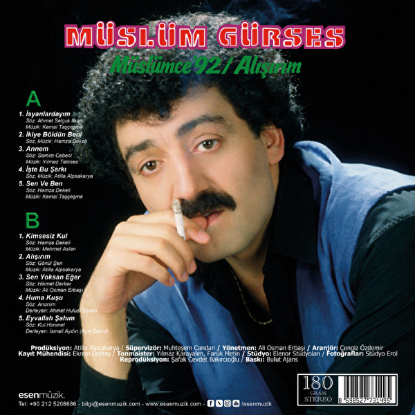 Müslüm Gürses - Müslümce 92 / Alışırım