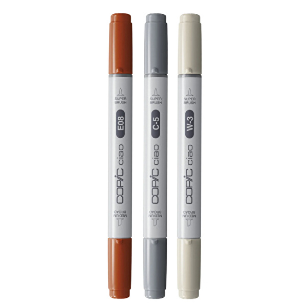 COPIC Ciao 3lü Layer & Mix Set - Architect Palette