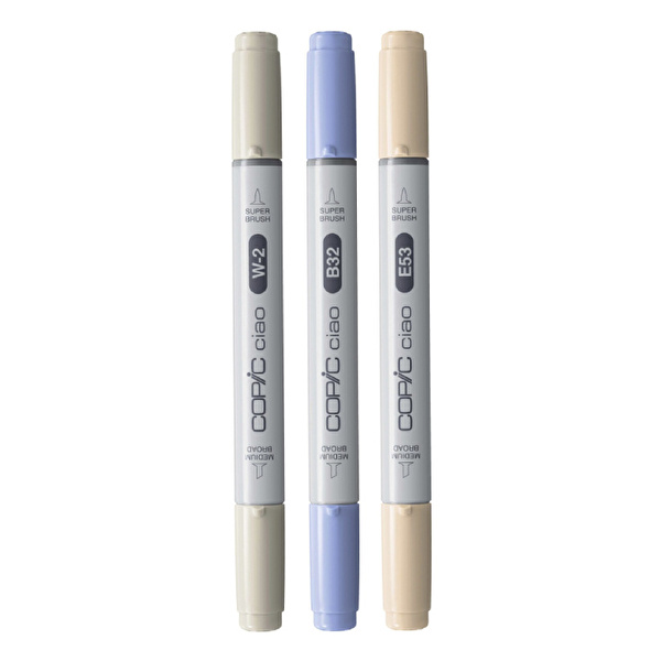 COPIC Ciao 3lü Layer & Mix Set - Cozy Palette