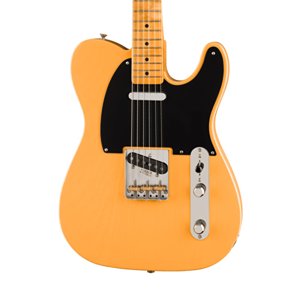 Fender 75th Anniversary Road Worn 1951 Telecaster Akçaağaç Klavye Butterscotch Blonde Elektro Gitar