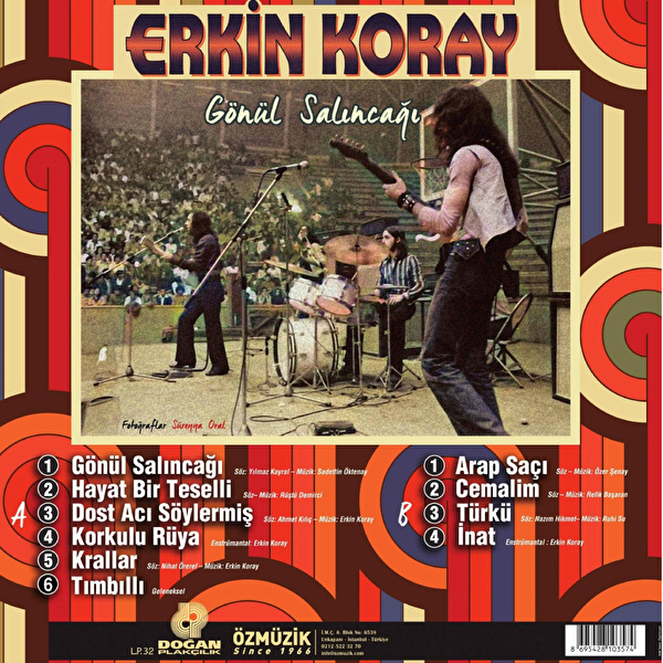 Erkin Koray - Gönül Salıncağı (Renkli Plak)
