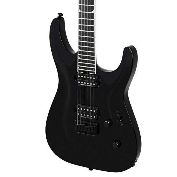 Jackson Pro Plus Serisi Soloist SLA2 HT Abanoz Klavye Gloss Black Elektro Gitar