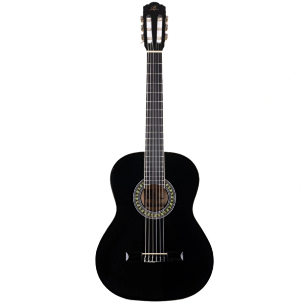 Barcelona LC 3900 BK Siyah Klasik Gitar Seti