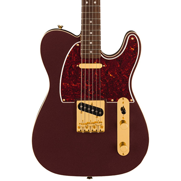 Squier Limited Edition Classic Vibe 60s Custom Telecaster Laurel Klavye Tort PG Gold HW Oxblood Elektro Gitar