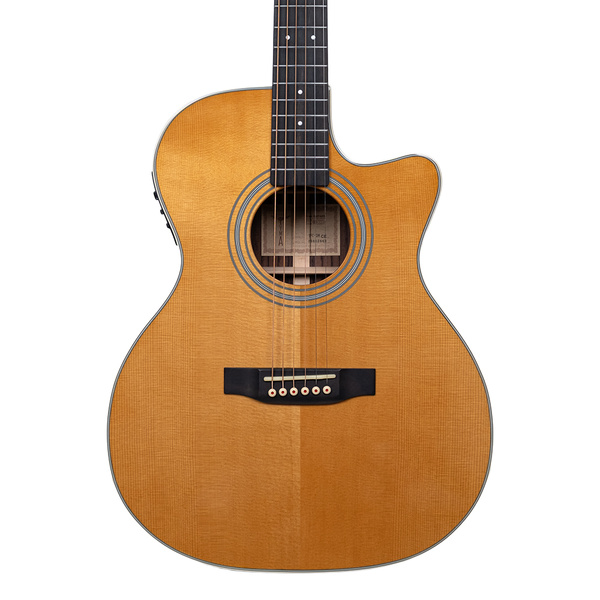 TYMA TFC-28 CE Natural Elektro Akustik Gitar (Case Dahil)