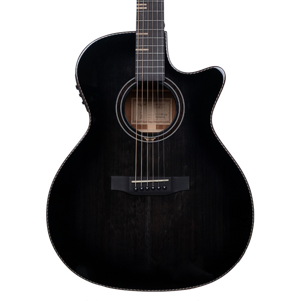 TYMA G-10 BKS CE Siyah Elektro Akustik Gitar