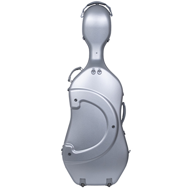 DXKY DCC-2GRY Grey Carbon Cello Case