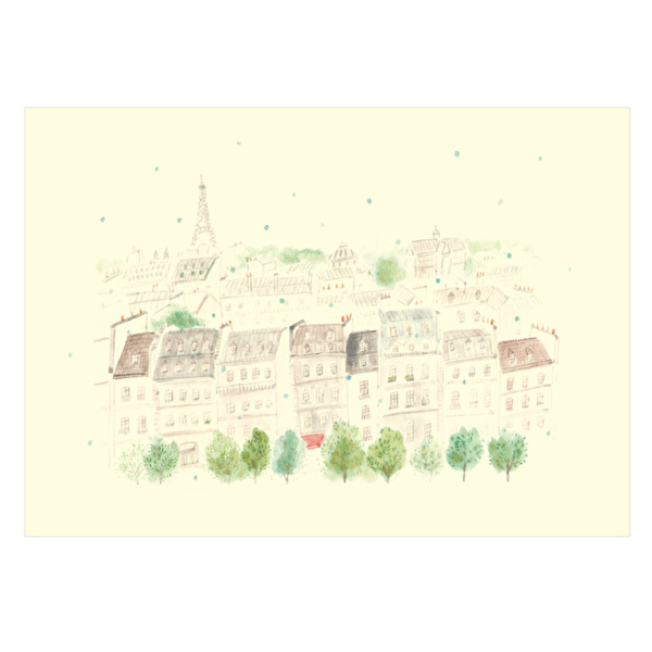 L'APRES-MIDI- Seyahat Günlüğü Defter - Paris Blossom