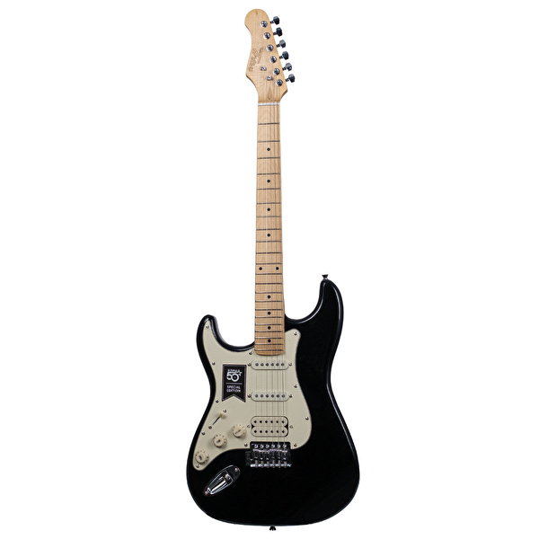 Trion TGP-112-LHBK Siyah Solak Elektro Gitar Seti (Zuhal 50.Yıl Özel)