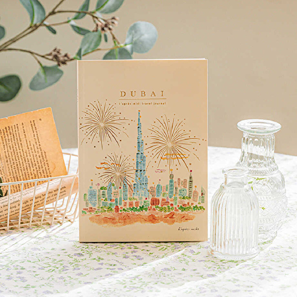 L'APRES-MIDI- Seyahat Günlüğü Defter - Dubai (Burj Khalifa 1)