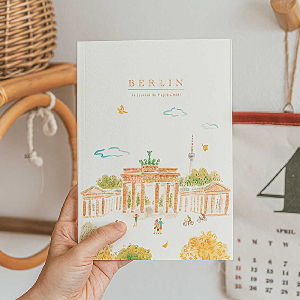 L'APRES-MIDI- Seyahat Günlüğü Defter - Berlin