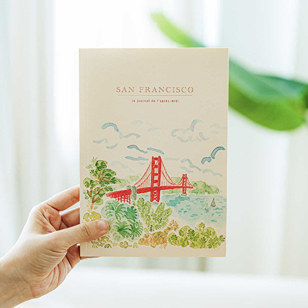 L'APRES-MIDI- Seyahat Günlüğü Defter - San Francisco (Bridge)