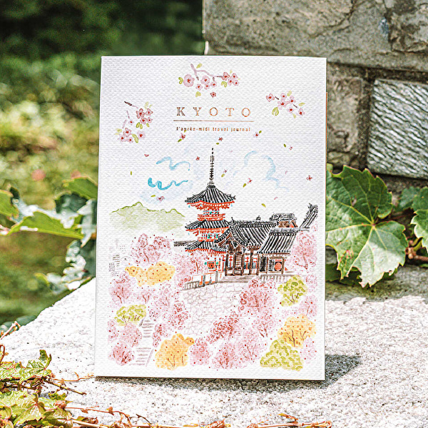 L'APRES-MIDI- Seyahat Günlüğü Defter - Kyoto (Kiyomizu Spring)