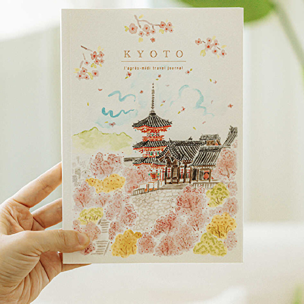 L'APRES-MIDI- Seyahat Günlüğü Defter - Kyoto (Kiyomizu Spring)