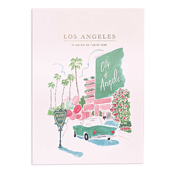 L'APRES-MIDI- Seyahat Günlüğü Defter - Los Angeles (City of Angels)