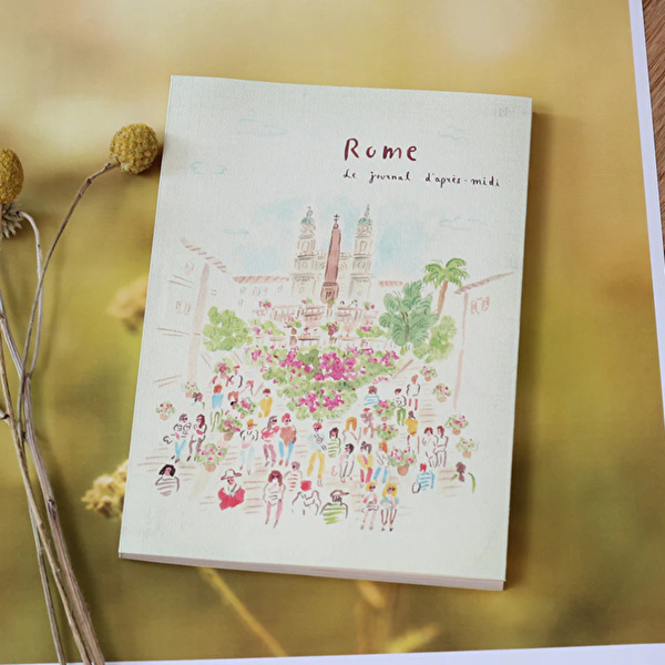 L'APRES-MIDI- Seyahat Günlüğü Defter - Rome