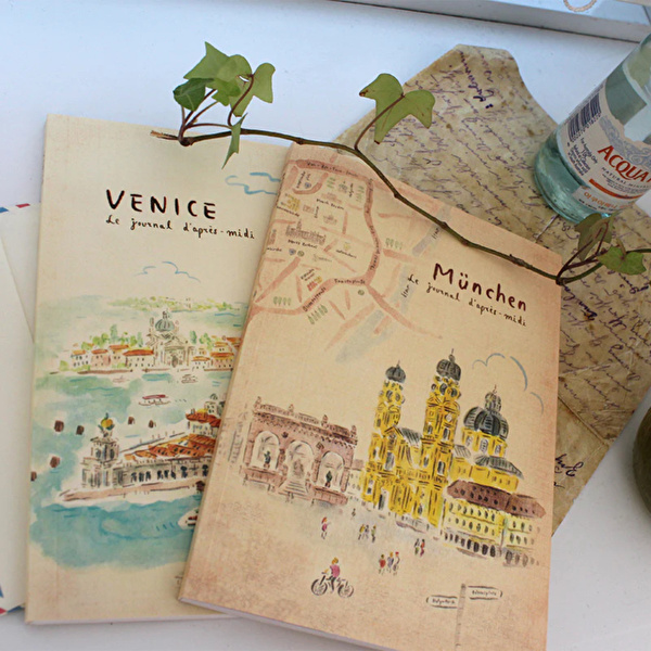 L'APRES-MIDI- Seyahat Günlüğü Defter - Venice