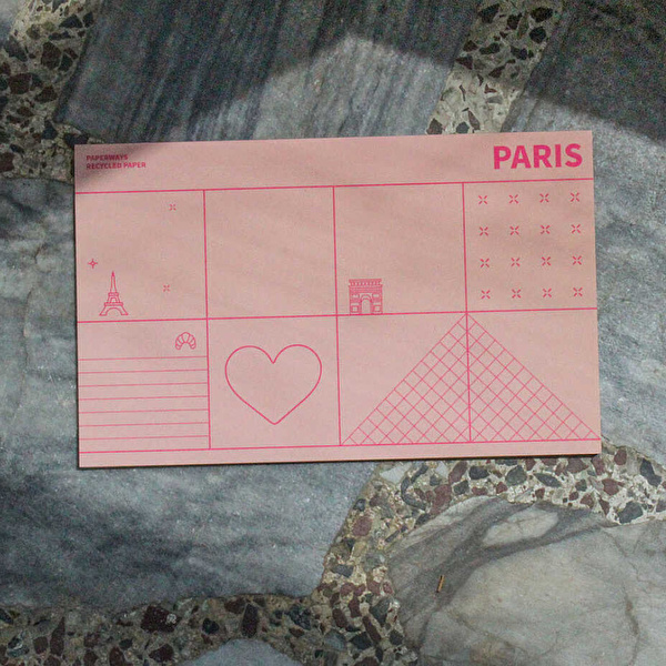PAPERWAYS - Şehir Masaüstü Altlık - Paris
