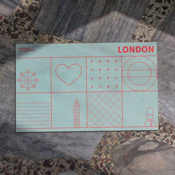 PAPERWAYS - Şehir Masaüstü Altlık - London