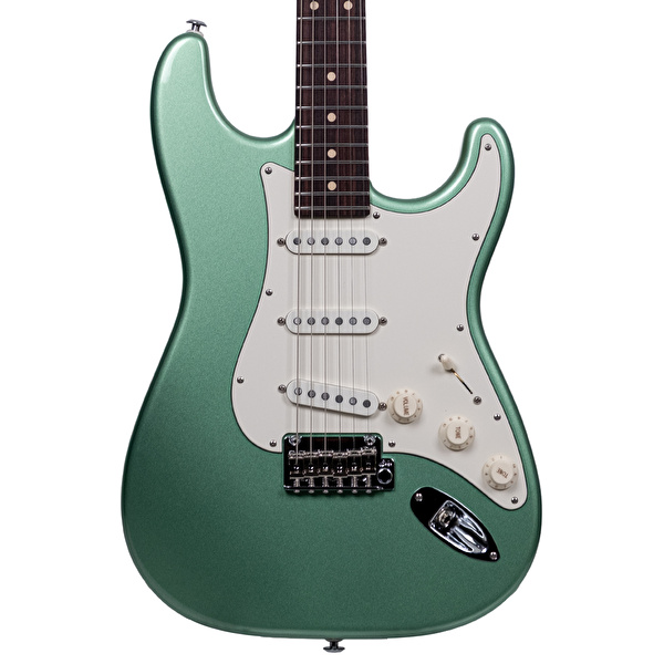 SUHR 01-CLS-0034 Classic S Plus Cactus Green Metallic Elektro Gitar